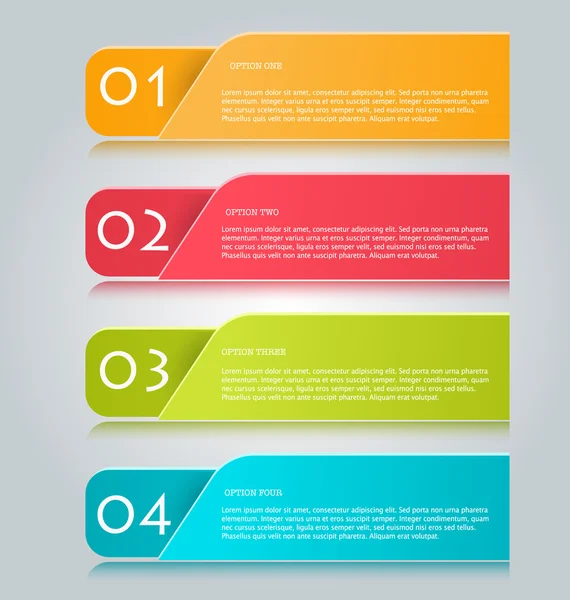 Infographic template for business, education, web design, banners, brochures, flyers. — Stockový vektor