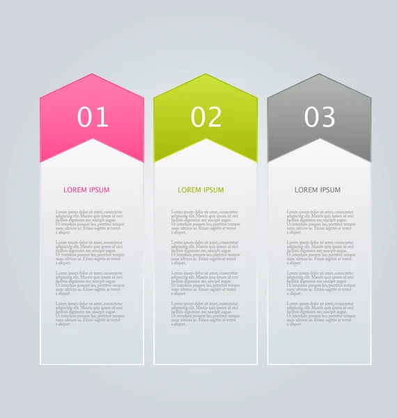 Infographic template for business, education, web design, banners, brochures, flyers. — Stock vektor