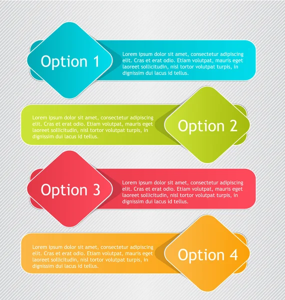 Infographics template for business, education, web design, banners, brochures, flyers. — Stock Vector