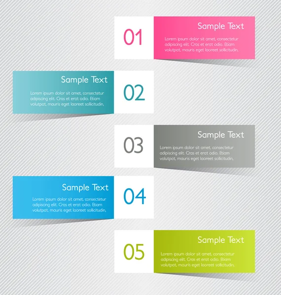 Infographics template for business, education, web design, banners, brochures, flyers. — 图库矢量图片