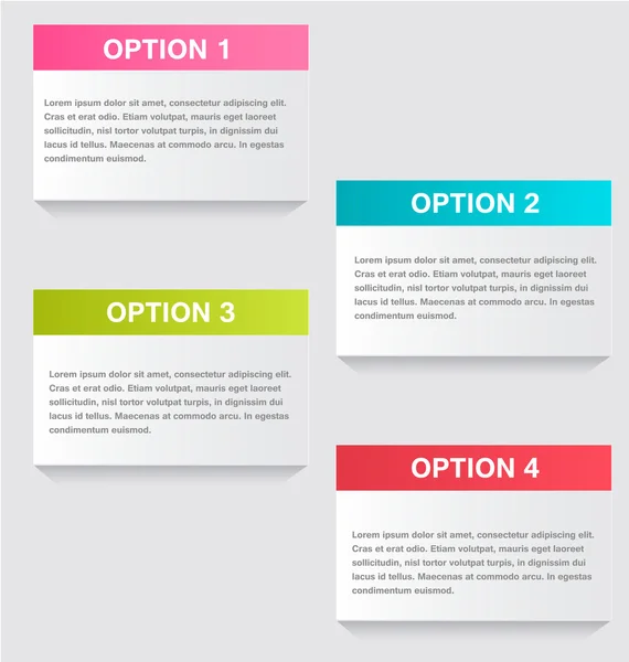 Infographics template for business, education, web design, banners, brochures, flyers. — Stockvector