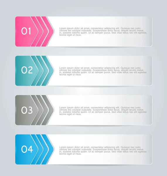 Infographics template for business, education, web design, banners, brochures, flyers. — Stockvector