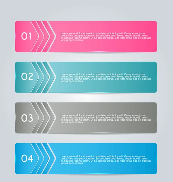 Infographics template for business, education, web design, banners, brochures, flyers. — Stockvector