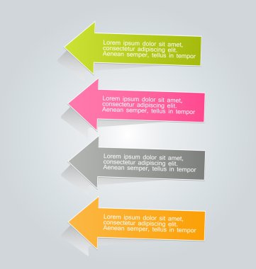 Sunum, eğitim, web tasarımı, afişler, broşürler, el ilanları için iş bilgi grafikleri sekmesi şablonu