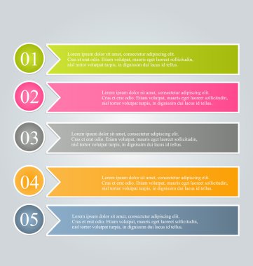 Sunum, eğitim, web tasarımı, afişler, broşürler, el ilanları için iş bilgi grafikleri sekmesi şablonu