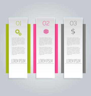 Sunum, eğitim, web tasarımı, afişler, broşürler, el ilanları için iş bilgi grafikleri sekmesi şablonu