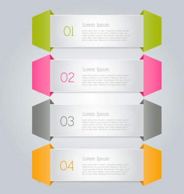 Sunum, eğitim, web tasarımı, afişler, broşürler, el ilanları için iş bilgi grafikleri sekmesi şablonu