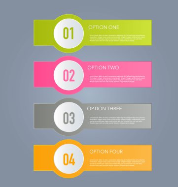 Sunum, eğitim, web tasarımı, afişler, broşürler, el ilanları için iş bilgi grafikleri sekmesi şablonu