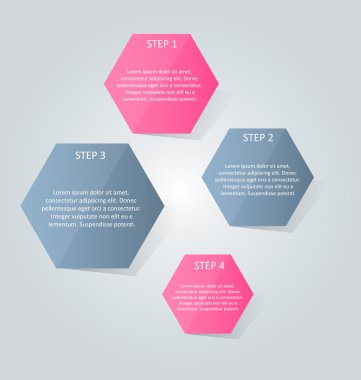 Business, presentation infographics template