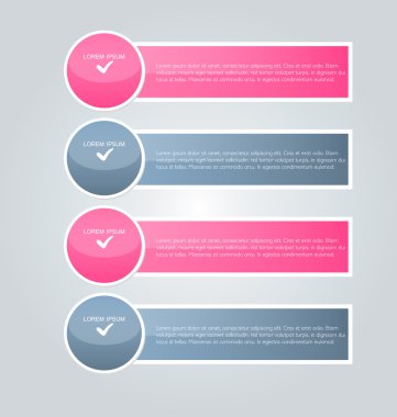 Business, presentation infographics template