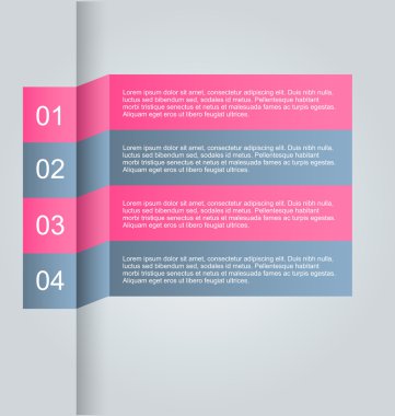 Business, presentation infographics template