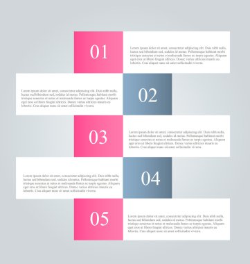 Business, presentation infographics template