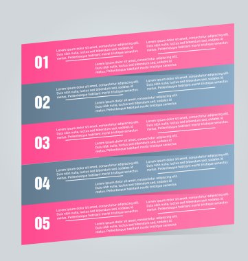 Business, presentation infographics template