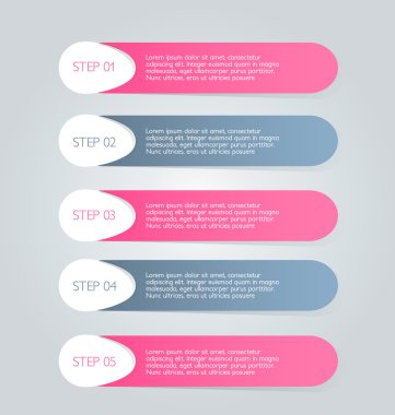 Business, presentation infographics template