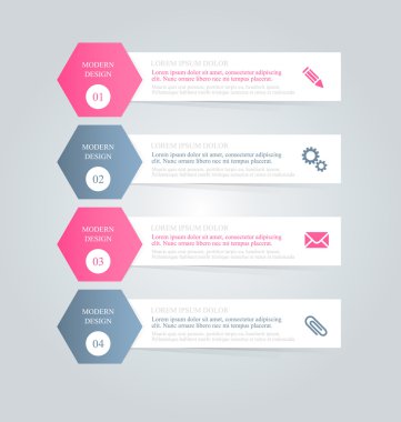 Business, presentation infographics template