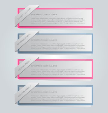 Business, presentation infographics template