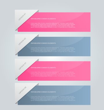Business, presentation infographics template