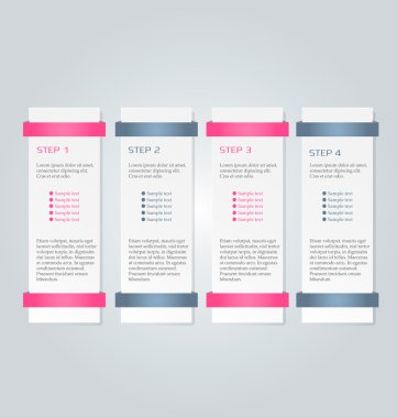 Business, presentation infographics template