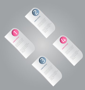 Business, presentation infographics template