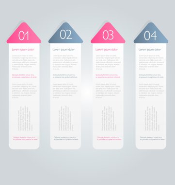 Business infographics, presentation template