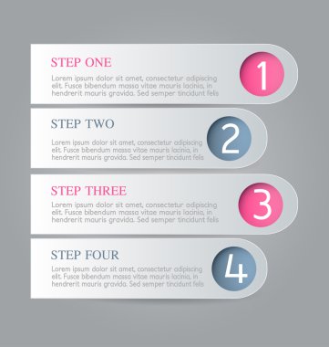 Business infographics, presentation template