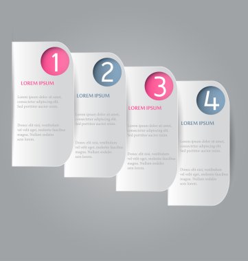 Business infographics, presentation template