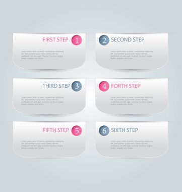 Business infographics, presentation template