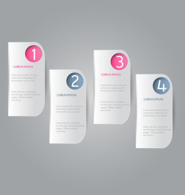 Business infographics, presentation template