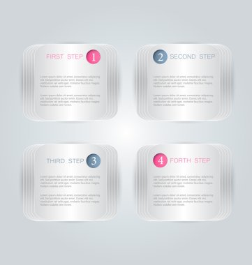 Business infographics, presentation template