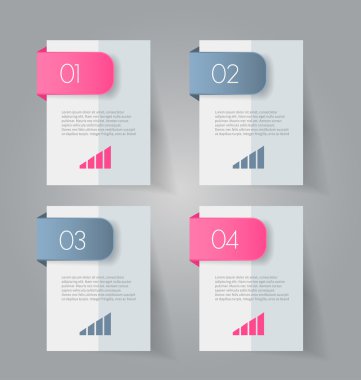 Business infographics, presentation template