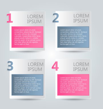 Business infographics, presentation template