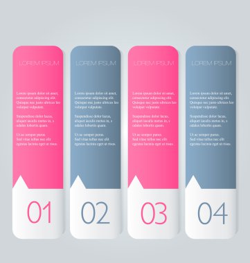 Business infographics, presentation template