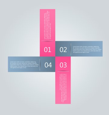 Business infographics, presentation template