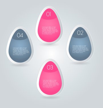 Business infographics, presentation template