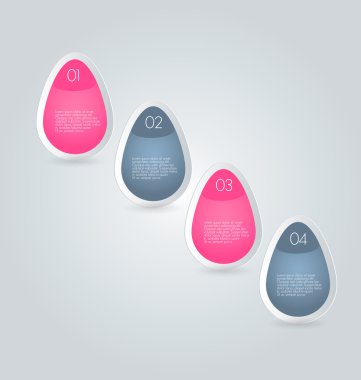 Business infographics, presentation template