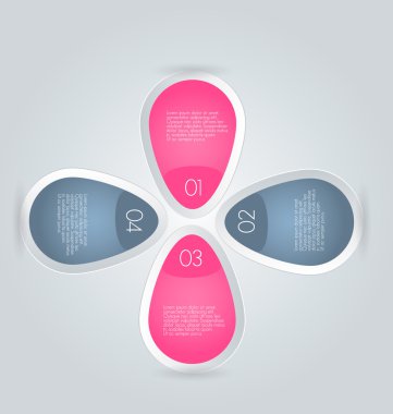 Business infographics, presentation template