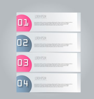 Business infographics, presentation template