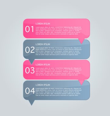 Business infographics, presentation template