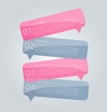 Business infographics, presentation template