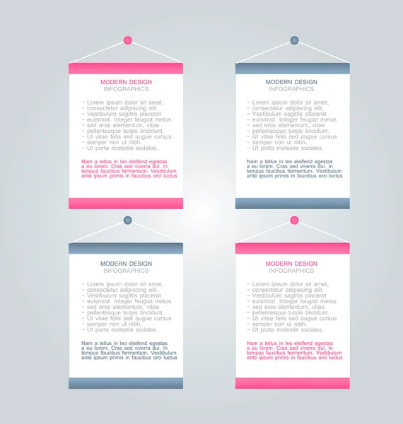 Negócios, modelo de infográficos de apresentação —  Vetores de Stock