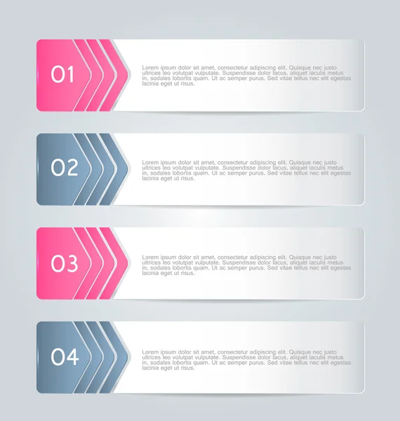 Business infographics, presentation template — ストックベクタ