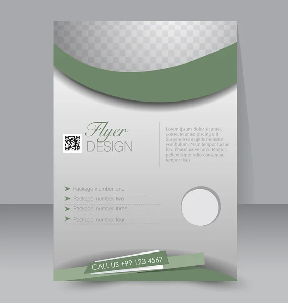 Business Flyer, brochure, poster template — Wektor stockowy