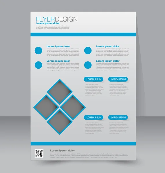 Business Flyer, brochure, poster template — Stok Vektör