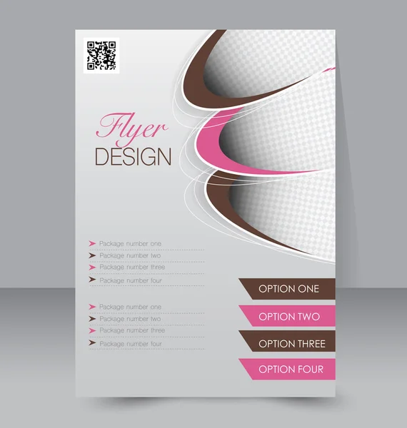 Business Flyer, brochure, poster template — ストックベクタ