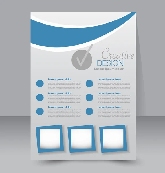 Business Flyer, brochure, poster template — 图库矢量图片