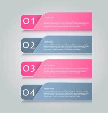 iş infographics şablonu