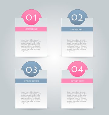 iş infographics şablonu
