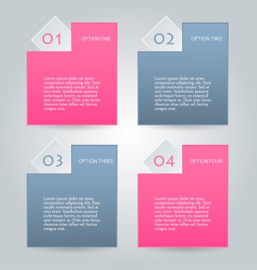 iş infographics şablonu