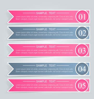 Business, education infographics template