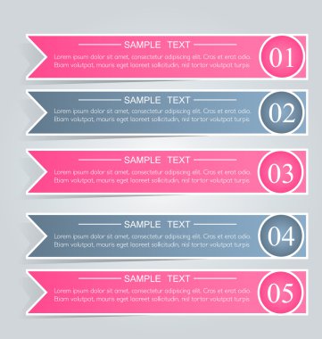 Business, education infographics template